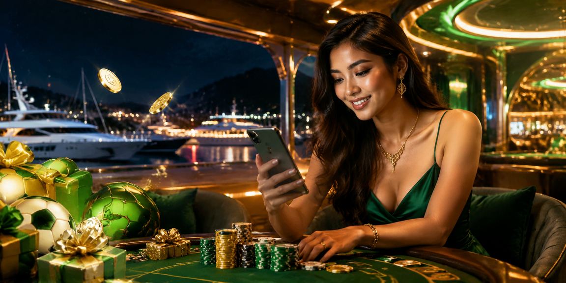 Pemain bermain slot dalam talian 9000 di Langkawi menggunakan telefon pintar